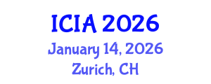 International Conference on Informatics and Applications (ICIA) January 14, 2026 - Zurich, Switzerland