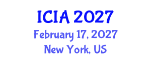 International Conference on Informatics and Applications (ICIA) February 17, 2027 - New York, United States International Conference on Informatics and Applications (ICIA) February 17, 2027 - New York, United States