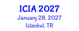 International Conference on Informatics and Applications (ICIA) January 28, 2027 - Istanbul, Turkey International Conference on Informatics and Applications (ICIA) January 28, 2027 - Istanbul, Turkey