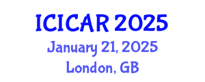 International Conference on Informatics, Control, Automation and Robotics (ICICAR) January 21, 2025 - London, United Kingdom