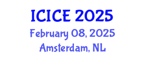 International Conference on Information and Communication Engineering (ICICE) February 08, 2025 - Amsterdam, Netherlands