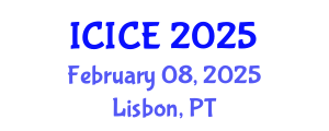 International Conference on Information and Communication Engineering (ICICE) February 08, 2025 - Lisbon, Portugal