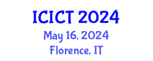 International Conference on Information and Communications Technologies (ICICT) May 16, 2024 - Florence, Italy