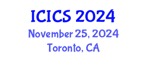 International Conference on Information and Computer Sciences (ICICS) November 25, 2024 - Toronto, Canada