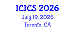 International Conference on Information and Computer Sciences (ICICS) July 19, 2026 - Toronto, Canada International Conference on Information and Computer Sciences (ICICS) July 19, 2026 - Toronto, Canada