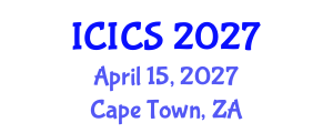 International Conference on Information and Computer Sciences (ICICS) April 15, 2027 - Cape Town, South Africa International Conference on Information and Computer Sciences (ICICS) April 15, 2027 - Cape Town, South Africa