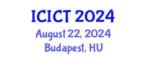 International Conference on Information and Computer Technology (ICICT) August 22, 2024 - Budapest, Hungary
