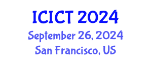 International Conference on Information and Computer Technology (ICICT) September 26, 2024 - San Francisco, United States