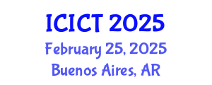 International Conference on Information and Computer Technology (ICICT) February 25, 2025 - Buenos Aires, Argentina