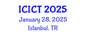 International Conference on Information and Computer Technology (ICICT) January 28, 2025 - Istanbul, Turkey