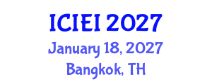 International Conference on Information and Education Innovations (ICIEI) January 18, 2027 - Bangkok, Thailand International Conference on Information and Education Innovations (ICIEI) January 18, 2027 - Bangkok, Thailand