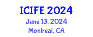 International Conference on Information and Financial Engineering (ICIFE) June 13, 2024 - Montreal, Canada