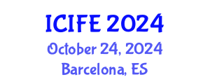 International Conference on Information and Financial Engineering (ICIFE) October 24, 2024 - Barcelona, Spain
