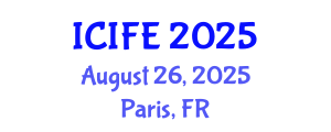 International Conference on Information and Financial Engineering (ICIFE) August 26, 2025 - Paris, France