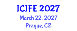 International Conference on Information and Financial Engineering (ICIFE) March 22, 2027 - Prague, Czechia International Conference on Information and Financial Engineering (ICIFE) March 22, 2027 - Prague, Czechia