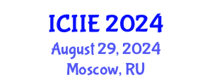 International Conference on Information and Industrial Engineering (ICIIE) August 29, 2024 - Moscow, Russia