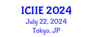 International Conference on Information and Industrial Engineering (ICIIE) July 22, 2024 - Tokyo, Japan