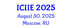International Conference on Information and Industrial Engineering (ICIIE) August 30, 2025 - Moscow, Russia