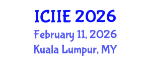 International Conference on Information and Industrial Engineering (ICIIE) February 11, 2026 - Kuala Lumpur, Malaysia