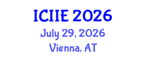 International Conference on Information and Industrial Engineering (ICIIE) July 29, 2026 - Vienna, Austria