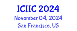 International Conference on Information and Intelligent Computing (ICIIC) November 04, 2024 - San Francisco, United States
