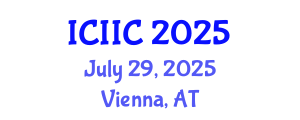 International Conference on Information and Intelligent Computing (ICIIC) July 29, 2025 - Vienna, Austria