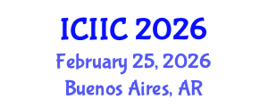 International Conference on Information and Intelligent Computing (ICIIC) February 25, 2026 - Buenos Aires, Argentina