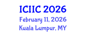 International Conference on Information and Intelligent Computing (ICIIC) February 11, 2026 - Kuala Lumpur, Malaysia