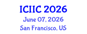 International Conference on Information and Intelligent Computing (ICIIC) June 07, 2026 - San Francisco, United States