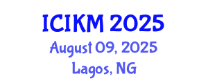 International Conference on Information and Knowledge Management (ICIKM) August 09, 2025 - Lagos, Nigeria