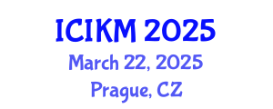 International Conference on Information and Knowledge Management (ICIKM) March 22, 2025 - Prague, Czechia