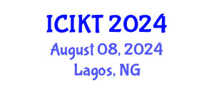International Conference on Information and Knowledge Technology (ICIKT) August 08, 2024 - Lagos, Nigeria