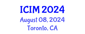 International Conference on Information and Management (ICIM) August 08, 2024 - Toronto, Canada