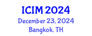 International Conference on Information and Management (ICIM) December 23, 2024 - Bangkok, Thailand