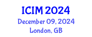 International Conference on Information and Management (ICIM) December 09, 2024 - London, United Kingdom