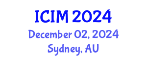 International Conference on Information and Management (ICIM) December 02, 2024 - Sydney, Australia