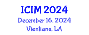 International Conference on Information and Management (ICIM) December 16, 2024 - Vientiane, Laos