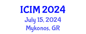 International Conference on Information and Management (ICIM) July 15, 2024 - Mykonos, Greece