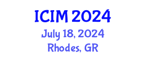 International Conference on Information and Management (ICIM) July 18, 2024 - Rhodes, Greece