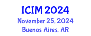 International Conference on Information and Management (ICIM) November 25, 2024 - Buenos Aires, Argentina