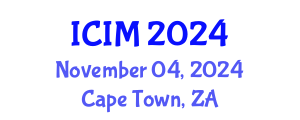 International Conference on Information and Management (ICIM) November 04, 2024 - Cape Town, South Africa