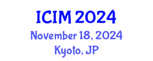 International Conference on Information and Management (ICIM) November 18, 2024 - Kyoto, Japan