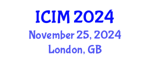 International Conference on Information and Management (ICIM) November 25, 2024 - London, United Kingdom