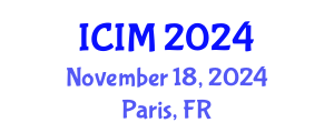International Conference on Information and Management (ICIM) November 18, 2024 - Paris, France