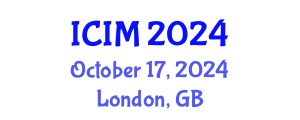International Conference on Information and Management (ICIM) October 17, 2024 - London, United Kingdom