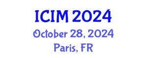 International Conference on Information and Management (ICIM) October 28, 2024 - Paris, France