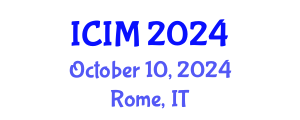 International Conference on Information and Management (ICIM) October 10, 2024 - Rome, Italy