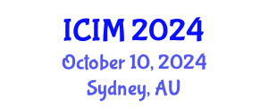 International Conference on Information and Management (ICIM) October 10, 2024 - Sydney, Australia