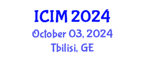 International Conference on Information and Management (ICIM) October 03, 2024 - Tbilisi, Georgia