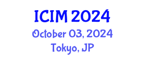 International Conference on Information and Management (ICIM) October 03, 2024 - Tokyo, Japan